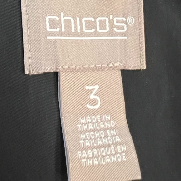 Black Button Up Top - Picture 7 of 7